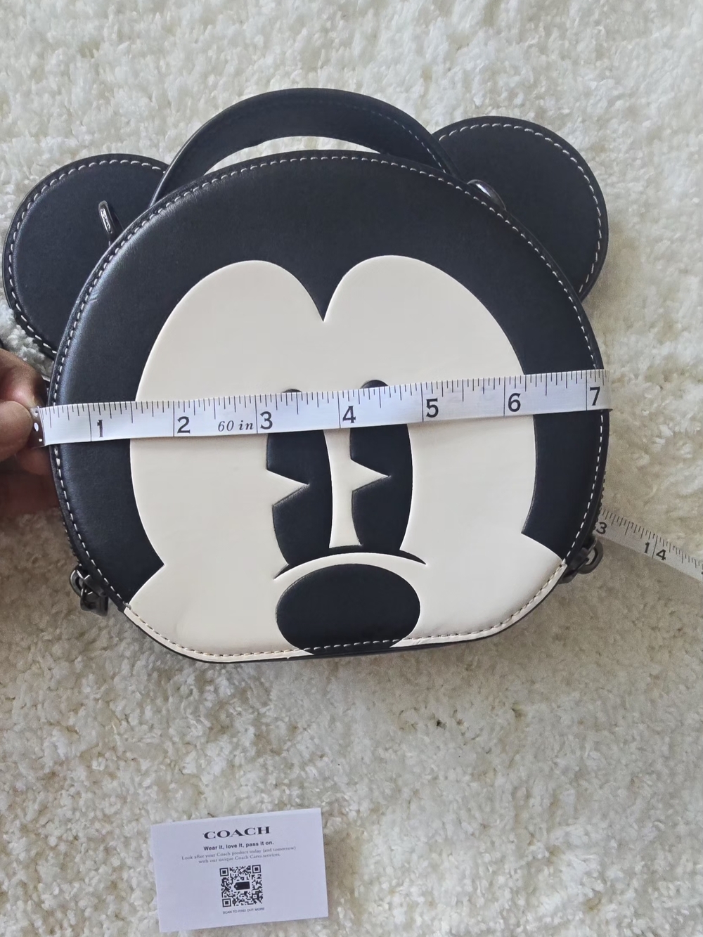 Disney For Coach Mickey Crossbody Bag - Picture 7 of 11